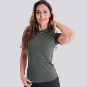 Blusa Feminina Segunda Pele KongFit – Gola Alta e Conforto