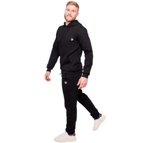 Kit KongFit Total Black – Jaqueta + Calça Moletom Conforto e Estilo